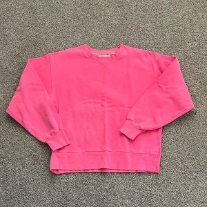 Aritzia TNA Neon Pink Crewneck Size 1